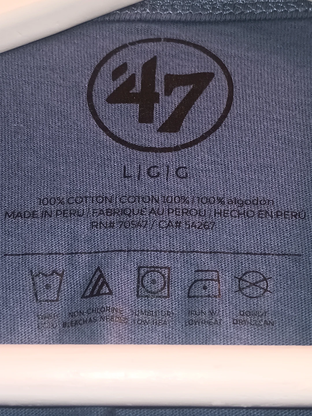 '47 Brand New York Rangers Long Sleeve Shirt - Large - photo 2