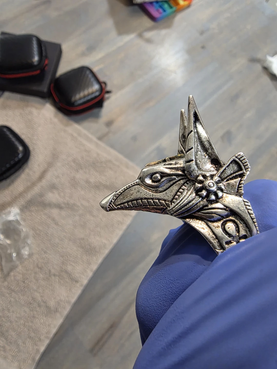 Anubis Ring - Silver Colour - photo 5