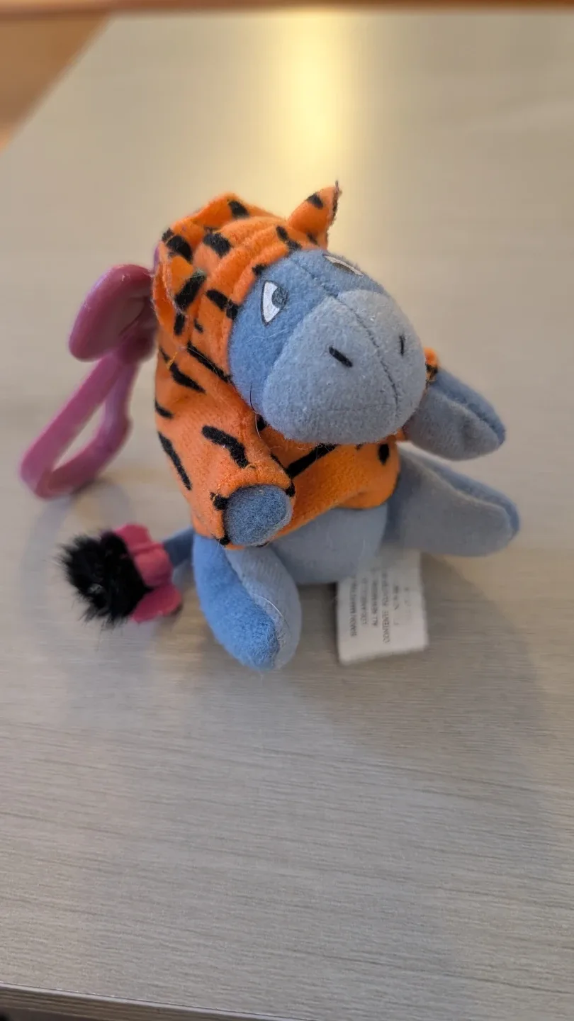 Eeyore Plush Keychain