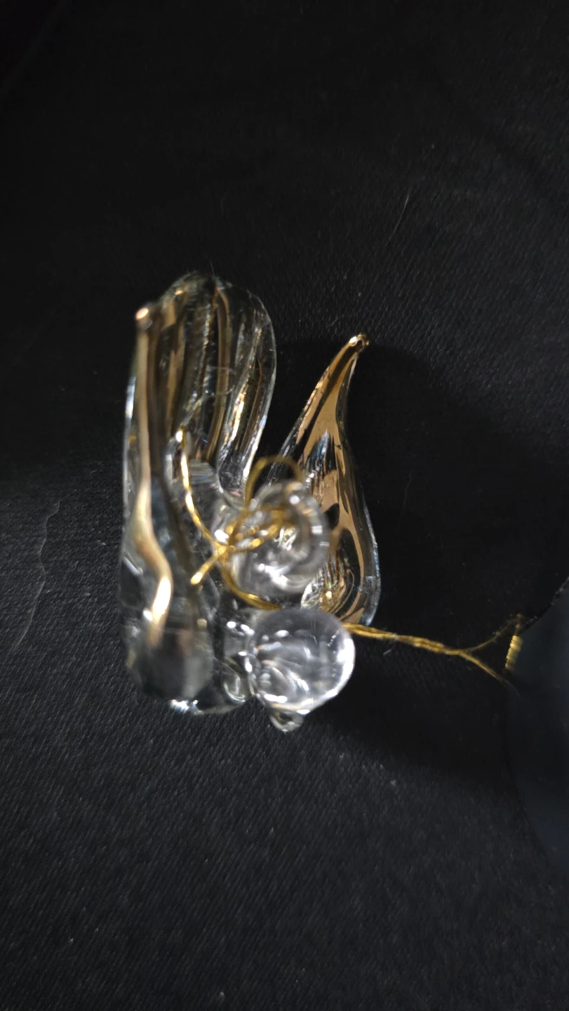 Glass Angel Ornament - photo 2