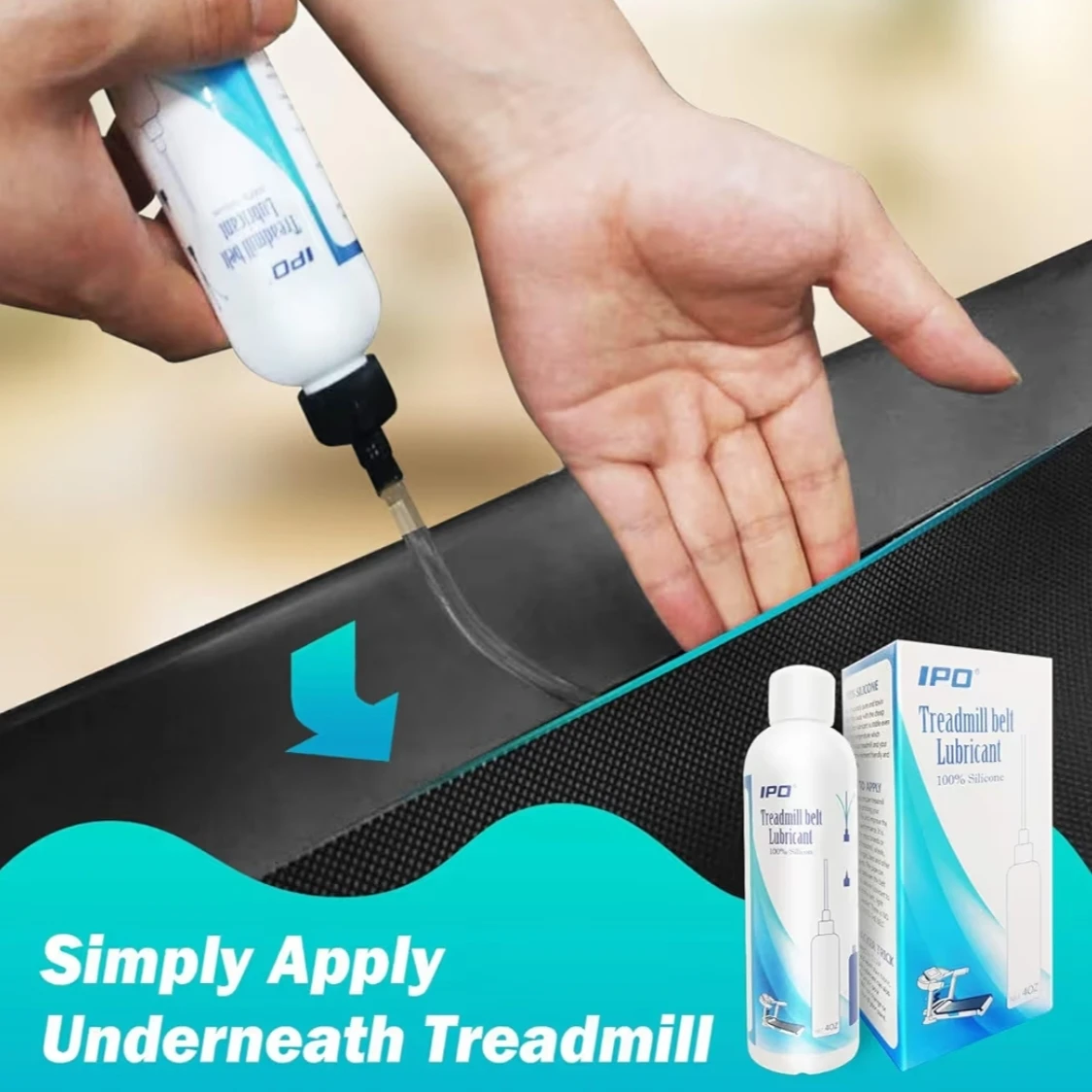 IPO Treadmill Belt Lubricant - 100% Silicone - photo 4