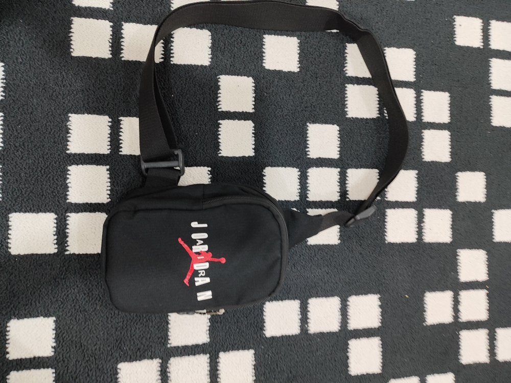 Jordan Black Waist Bag