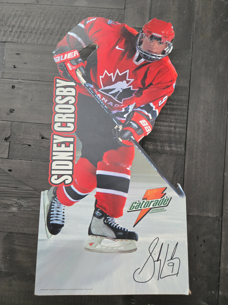 Sidney Crosby cardboard collectible