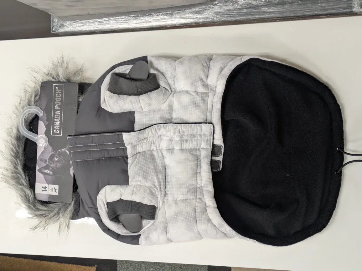 Canada Pooch Shiny Puffer Vest Size 14