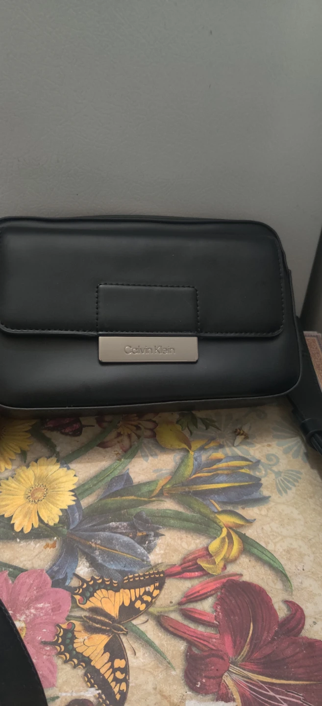 Calvin Klein Black Shoulder/Cross Bag Small