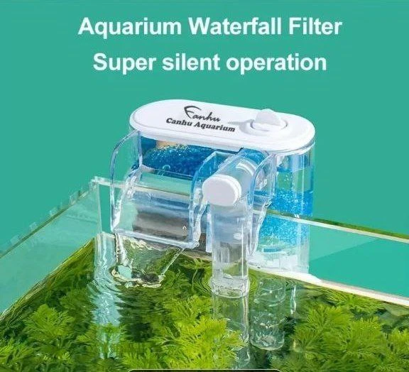 Quiet Aquarium Waterfall Filter, Mini Fish Tank Filter - photo 2