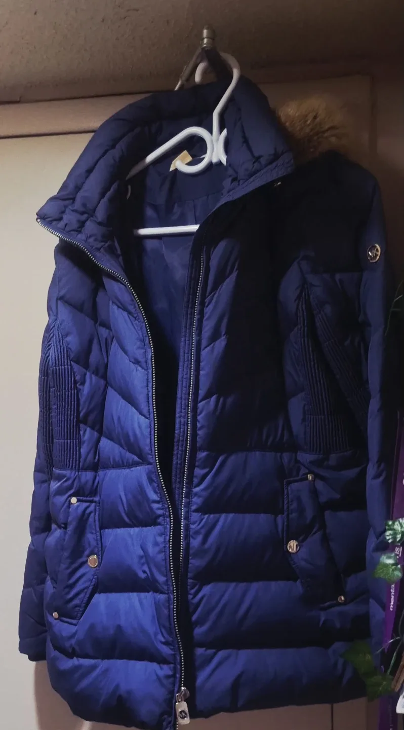 Michael Michael Kors Blue Puffer Jacket - Size L