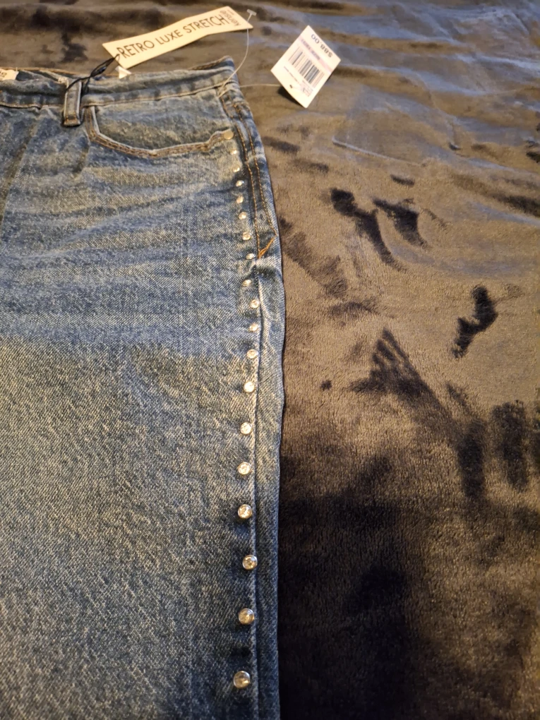 Kensie Retro Luxe Stretch High Rise Jeans - Size 12/31