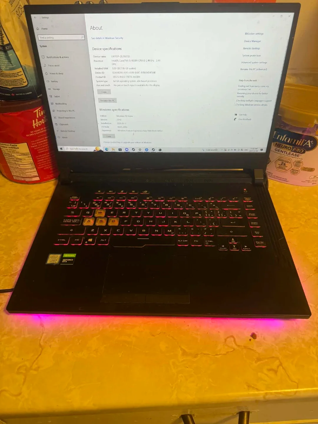 ASUS ROG Strix Gaming Laptop - GTX 1650
