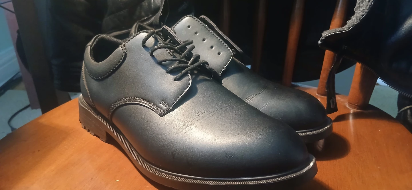 #Clearout-Black Leather Dress Shoes - photo 2