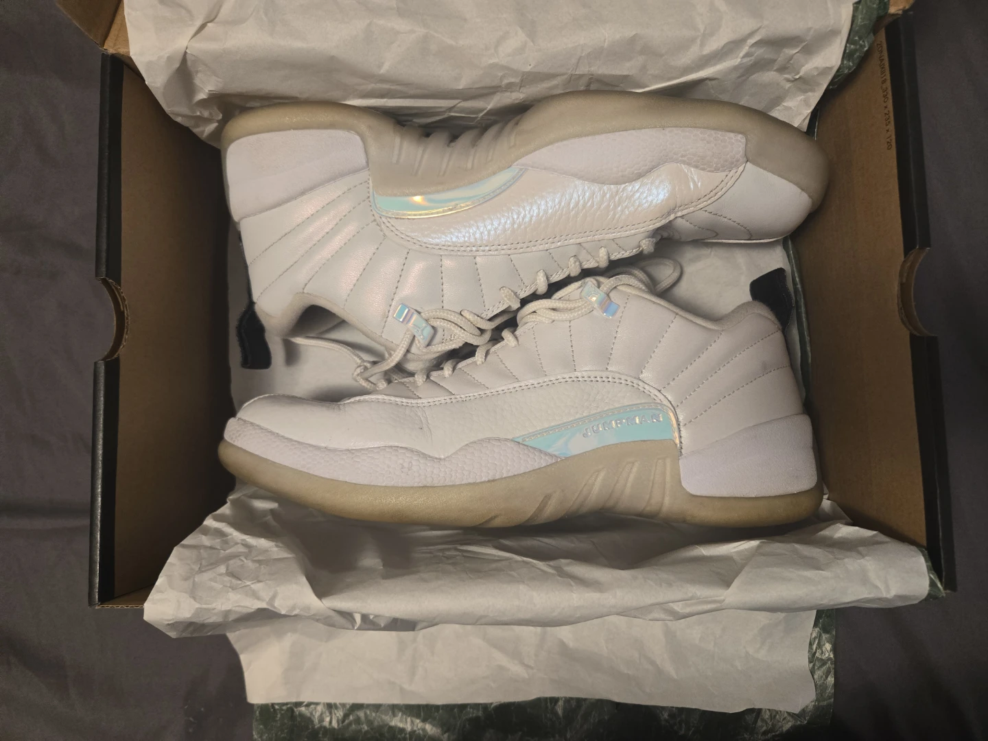 Air Jordan 12 Retro 'White/Metallic Silver' easters - photo 3