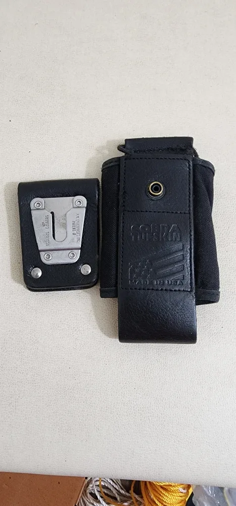 Cobra Skin Made in USA Radio Pouch # Cleanout
