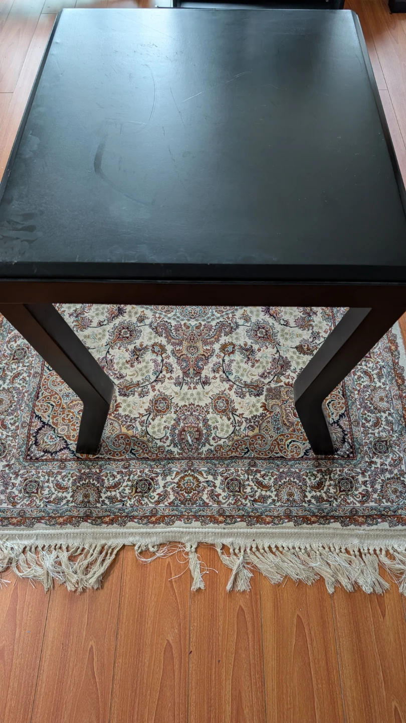 Black Square Coffee Table - photo 2