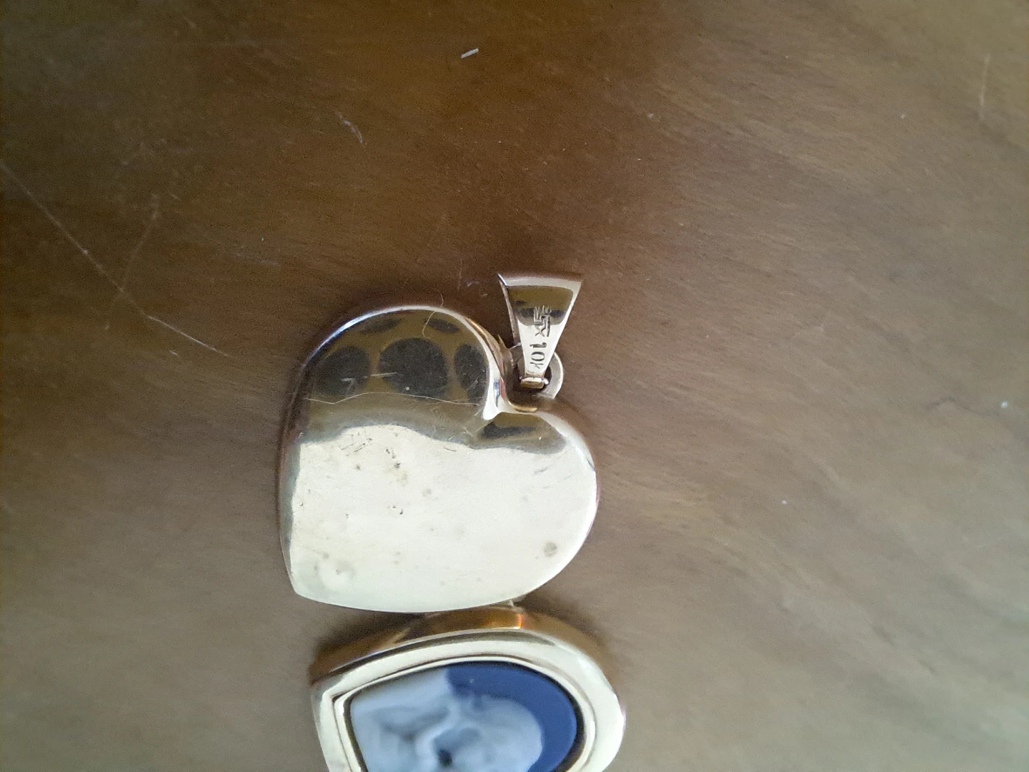 Heart Locket Pendant 10K Gold - photo 3