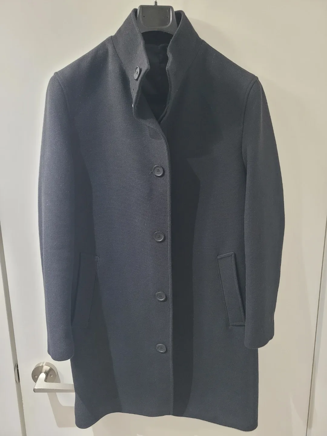 [Zara] 2 Relaxed Fit Men's Black & Navy Coats - Size S