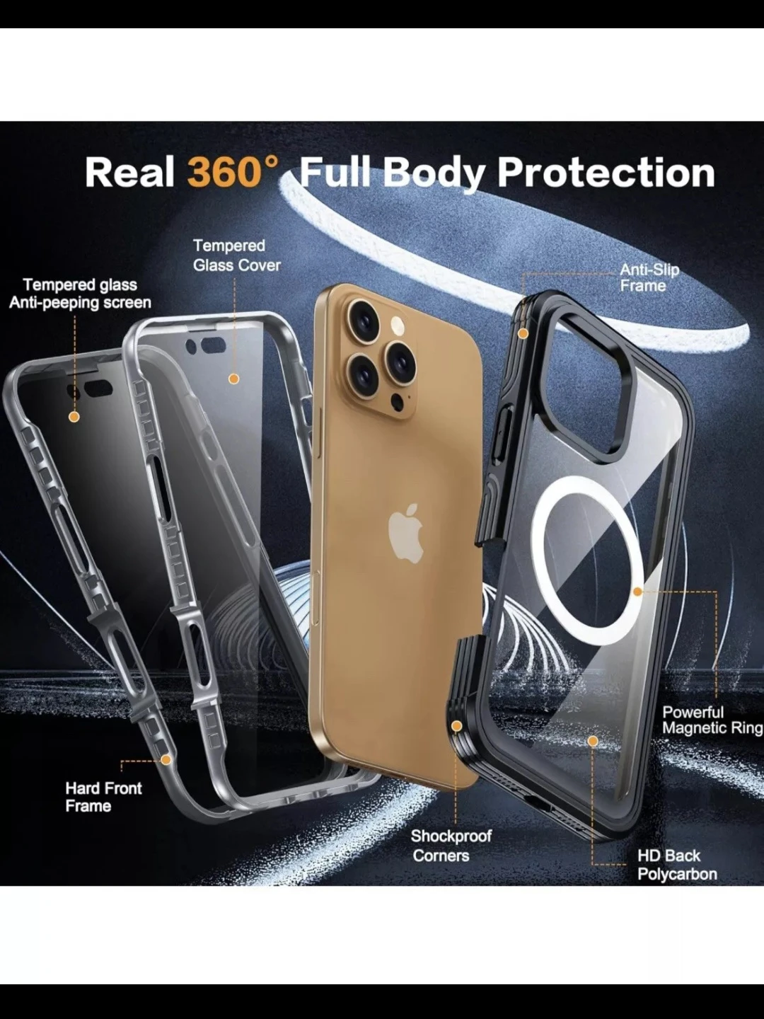 iPhone 16 Pro Max Case - Full Body Protection - photo 2