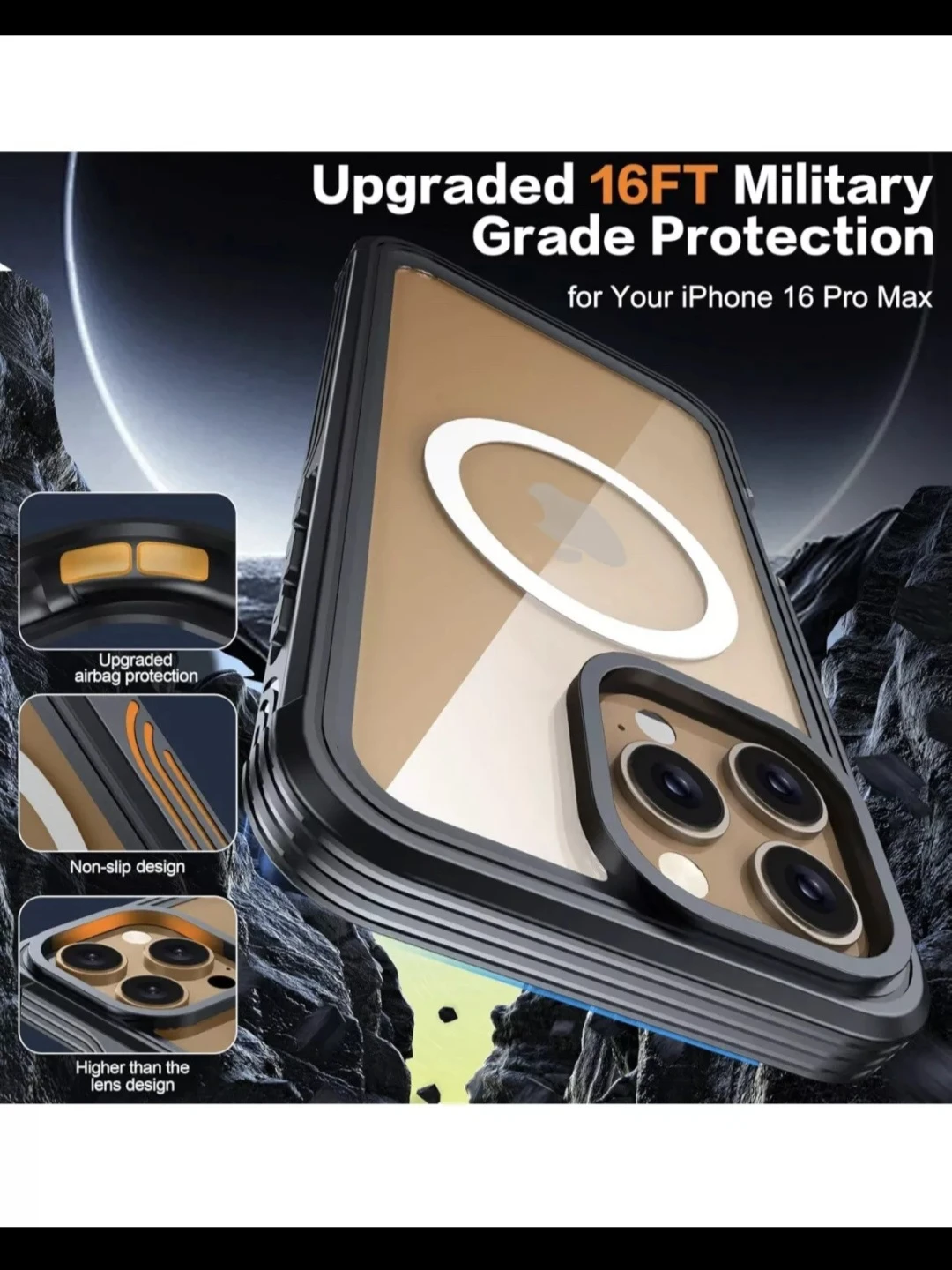 iPhone 16 Pro Max Case - Full Body Protection - photo 3
