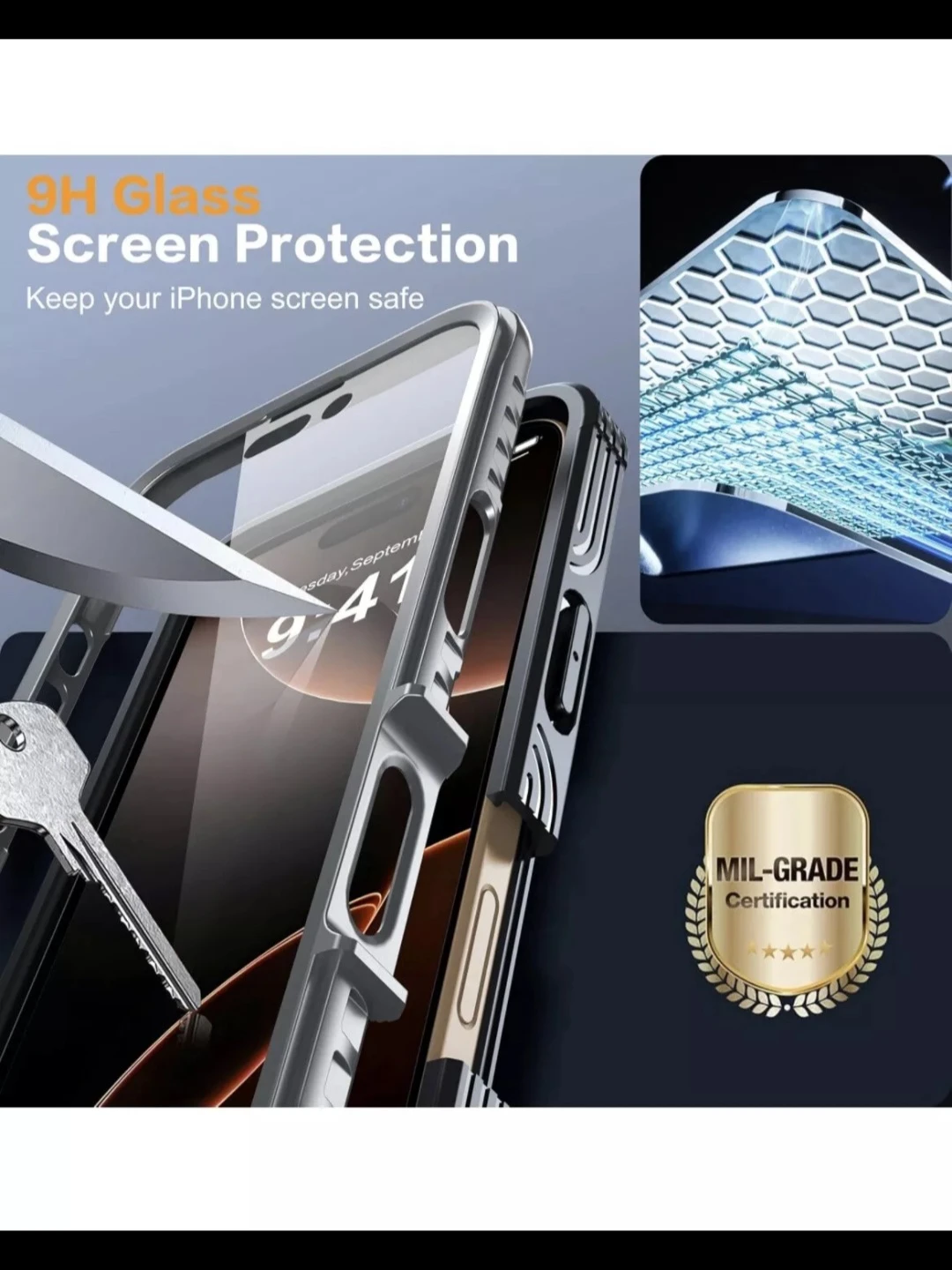 iPhone 16 Pro Max Case - Full Body Protection - photo 5
