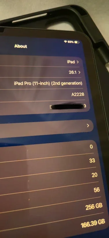 iPad Pro 11-inch (2nd Gen) 256GB - PRICE FIRM image indicator(5)