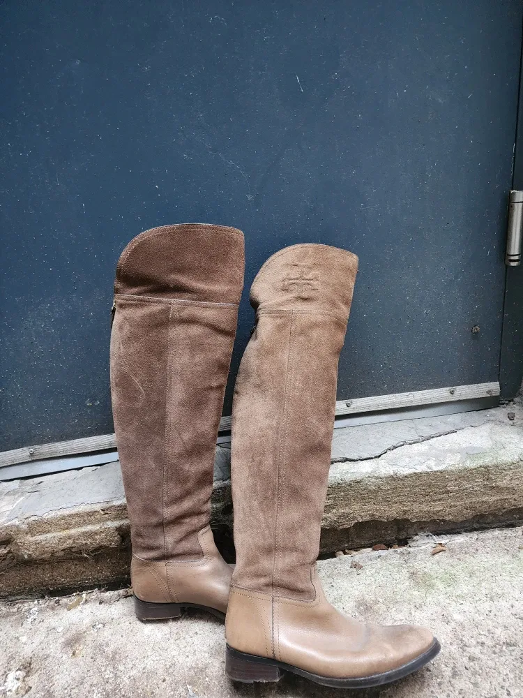 Tory Burch Suede Over-the-Knee Boots image indicator(2)