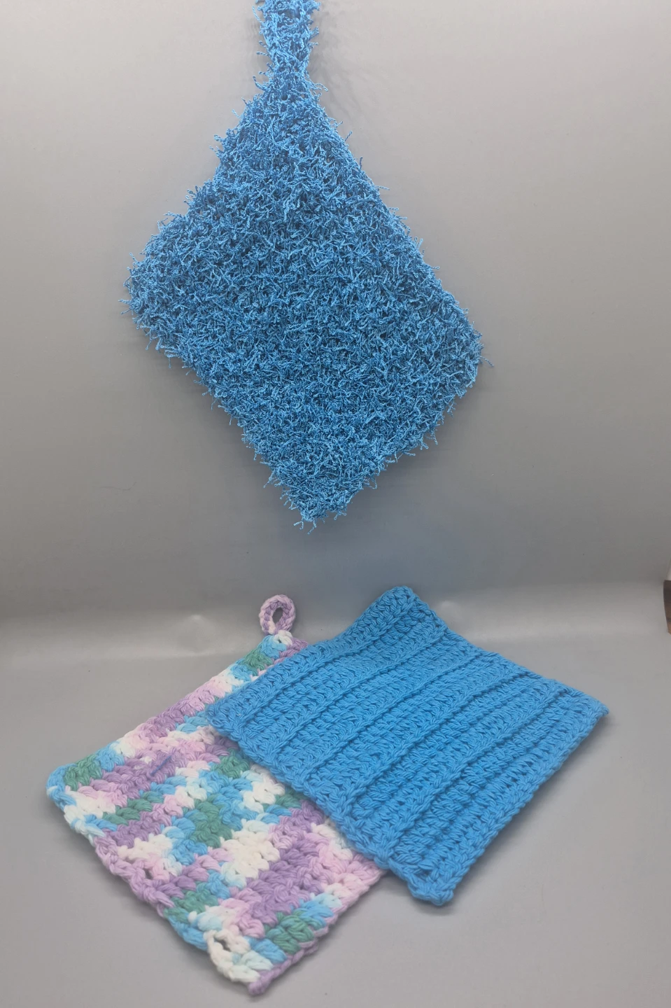 Handmade Crochet Scrubbies & Dishcloths Set - photo 2