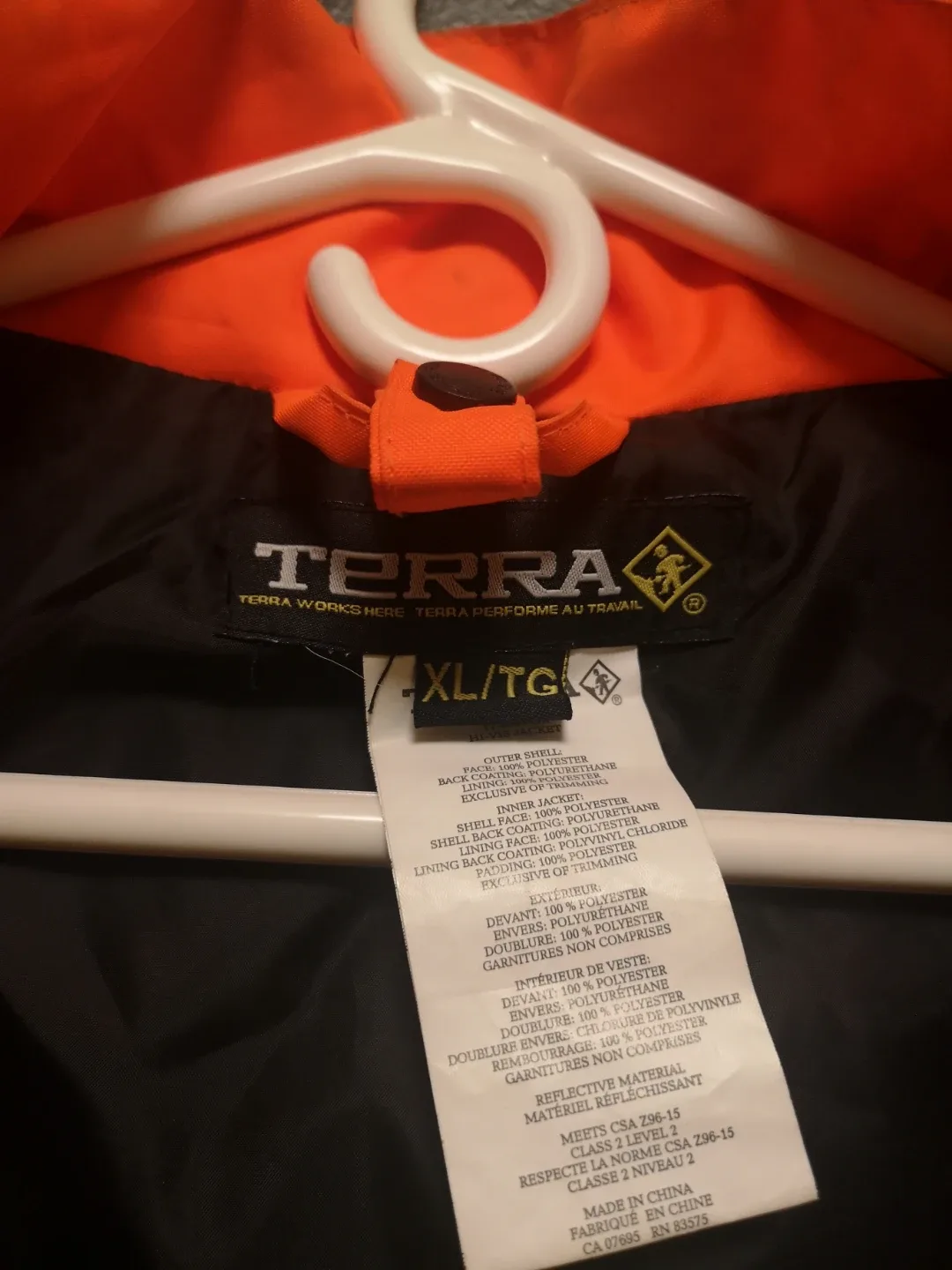 Terra High Visibility Orange Salopette - Size L/G image indicator(2)