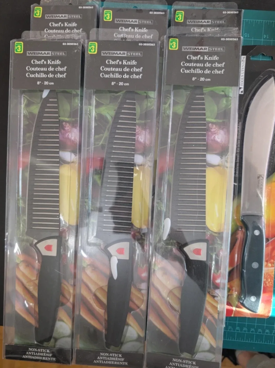 Schulte-Ufer Kitchen Chef Knife & Magnetic Knife Holders image indicator(6)