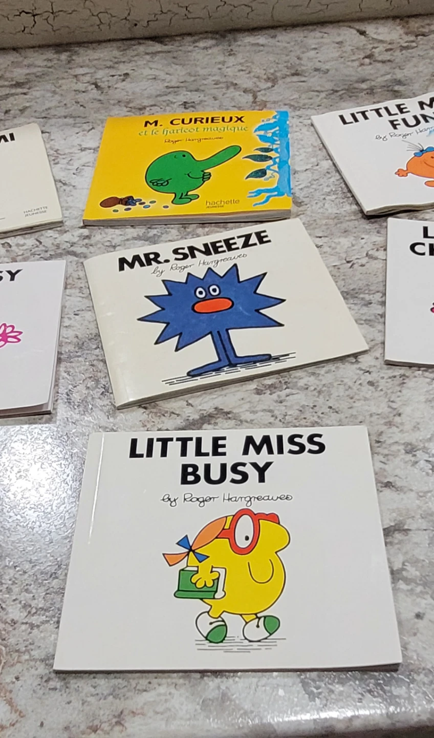 Nine Mr. MEN AND Little Miss books - photo 4