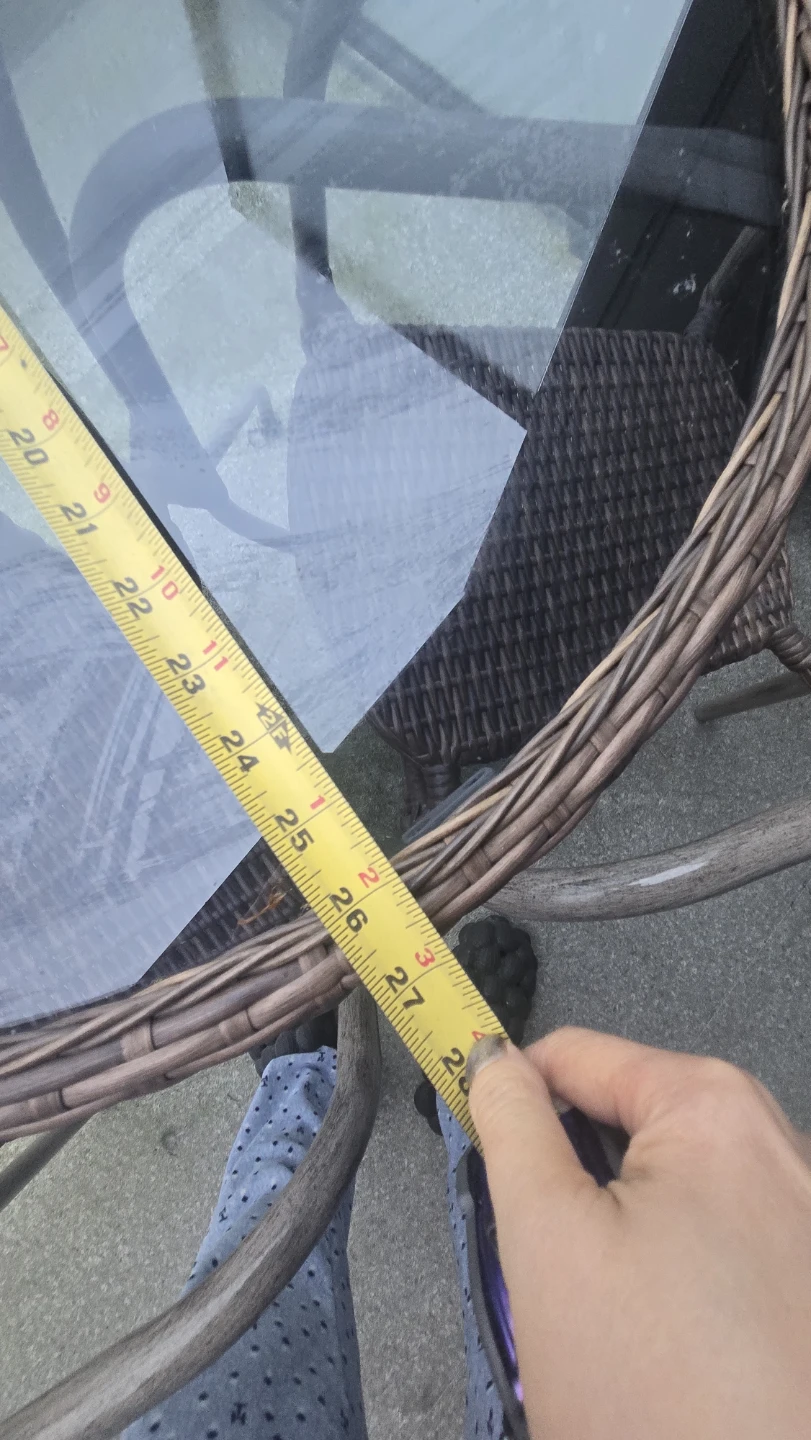 Wicker Patio Table and Chairs Set - photo 4