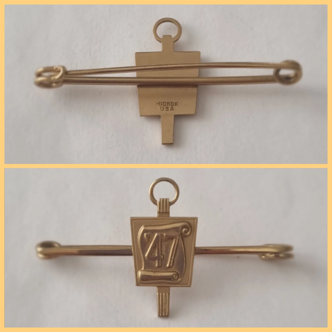 Hickok '47' Tie Bar, Men's accessories, vintage