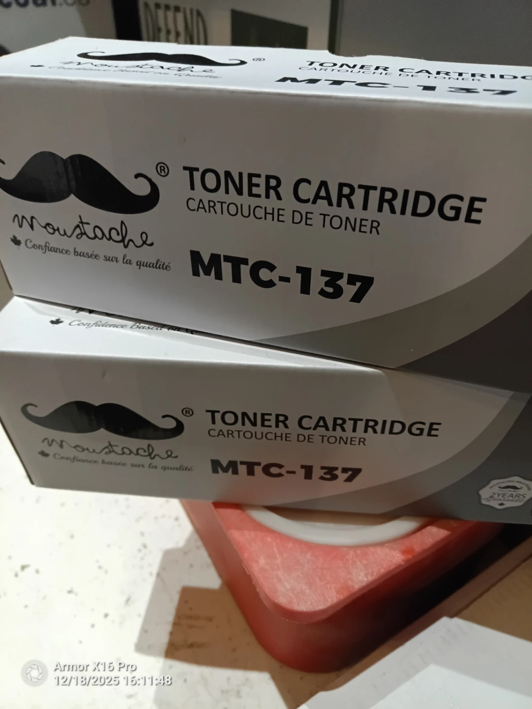 canon toner cartridges $25 or free if you pick them up!
