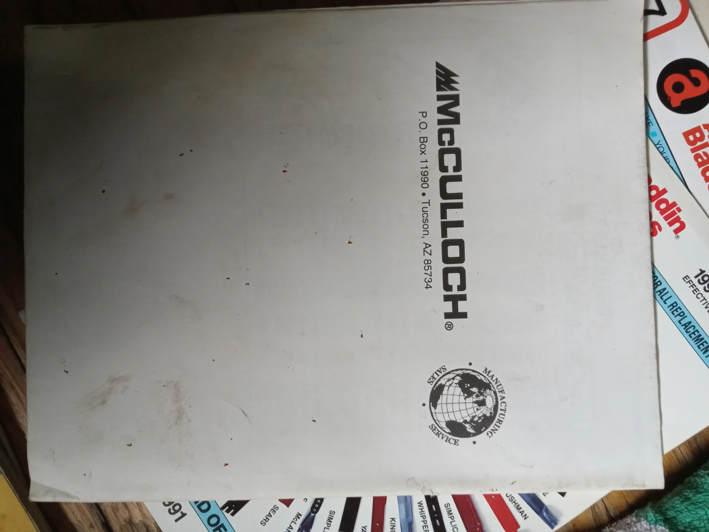 McCulloch & Homelite Manuals - photo 4
