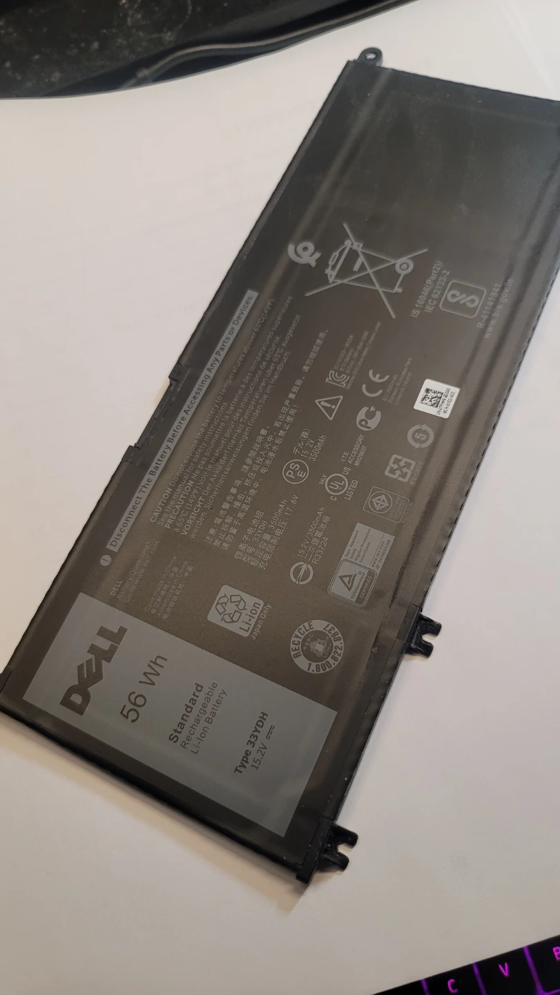 Dell 56Wh Laptop Battery - Type 33YDH