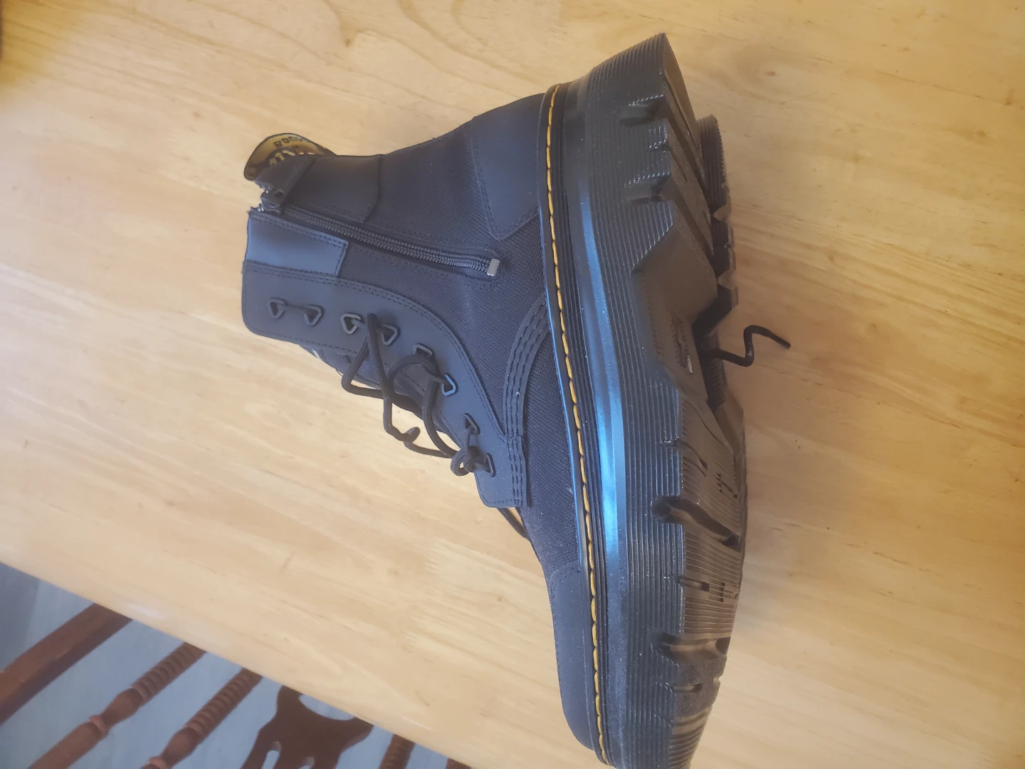 NEW Doc Martens Black Boots Size 9 - photo 3