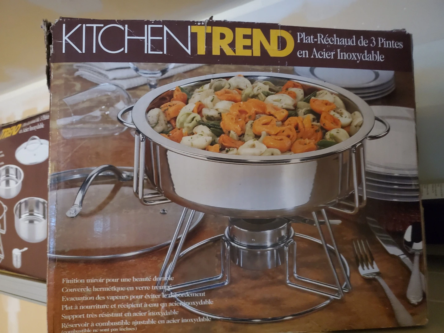 Kitchen Trend 3 Qt Stainless Steel Chafing Dish - photo 3