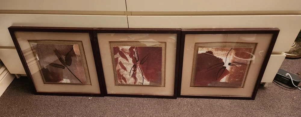 Set of 3 Framed Wall Art