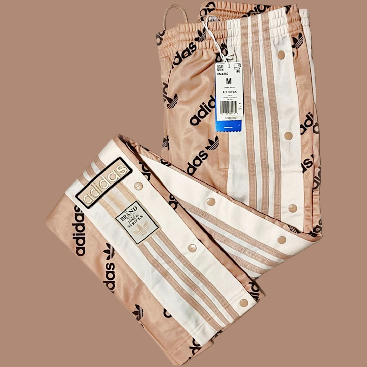 NWT—RARE! 🚺 M US — adidas Adibreak Logomania Pants - photo 4