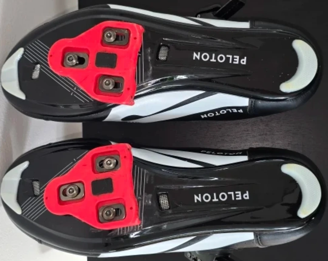 Peloton Cycling Shoes - Black & White - photo 2