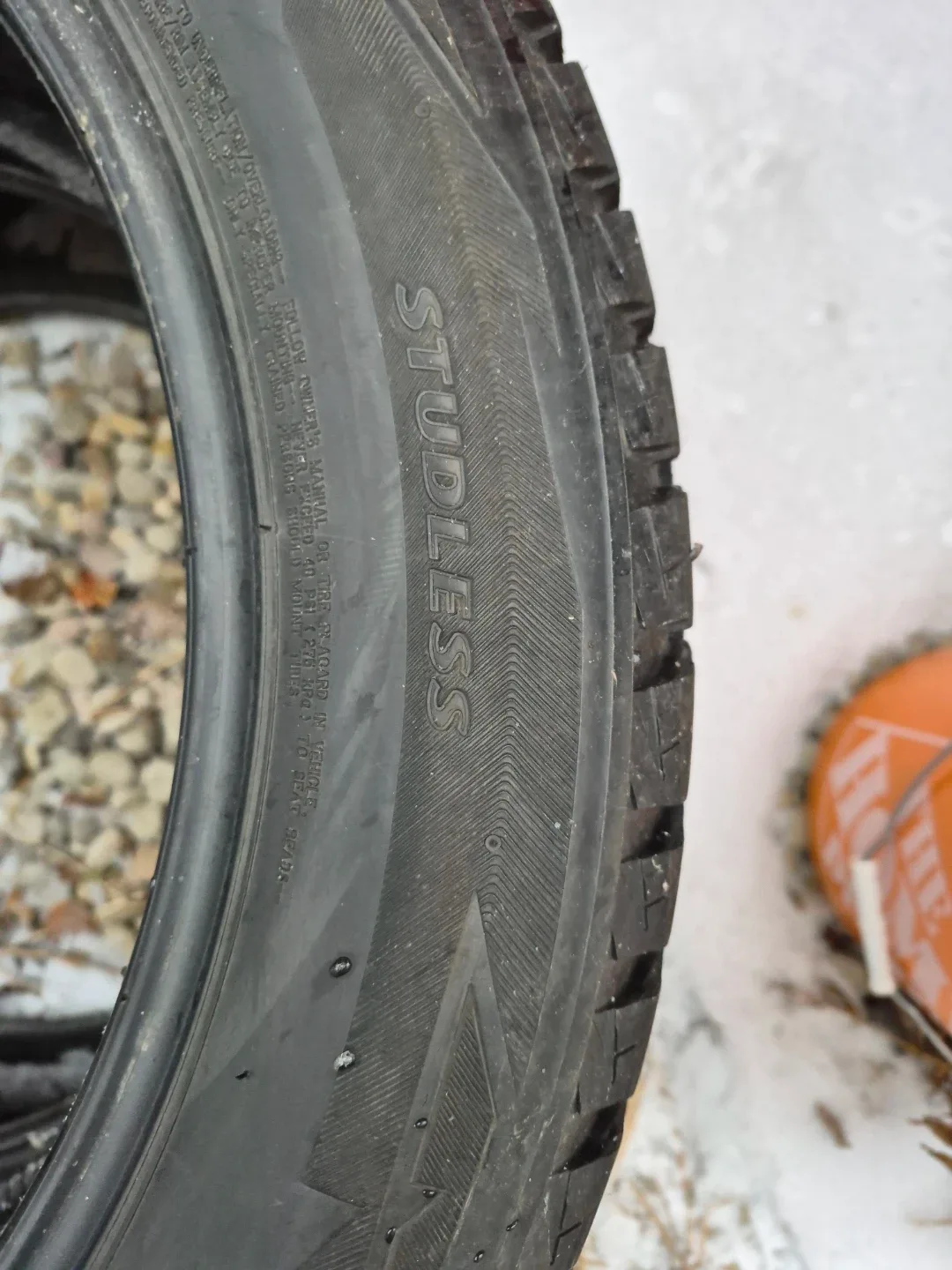 235/55r20. Used Winter Tires - Set of 2 image indicator(9)