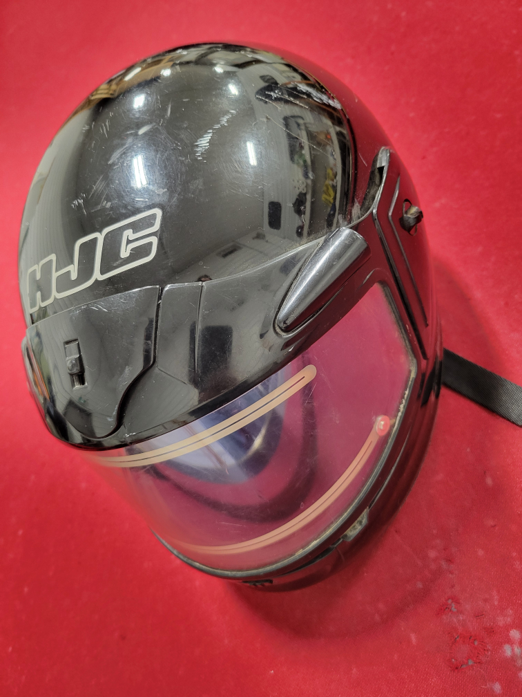 HJC Black Snowmobile Helmet w/ Heated Visor Size XL