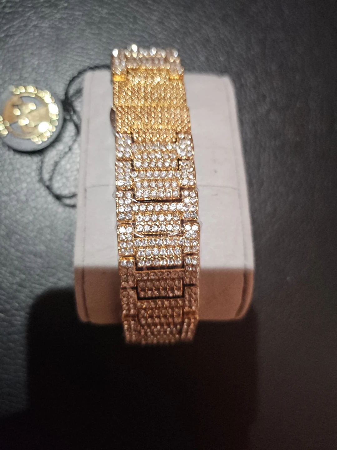 Gold Diamond-Studded Watch - photo 3