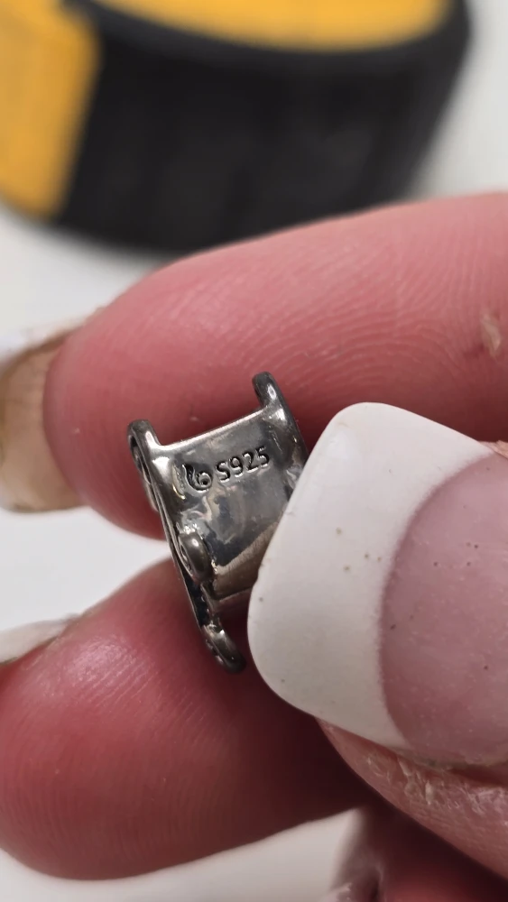 925 silver 'B' Initial Charm #Cleanout - photo 2