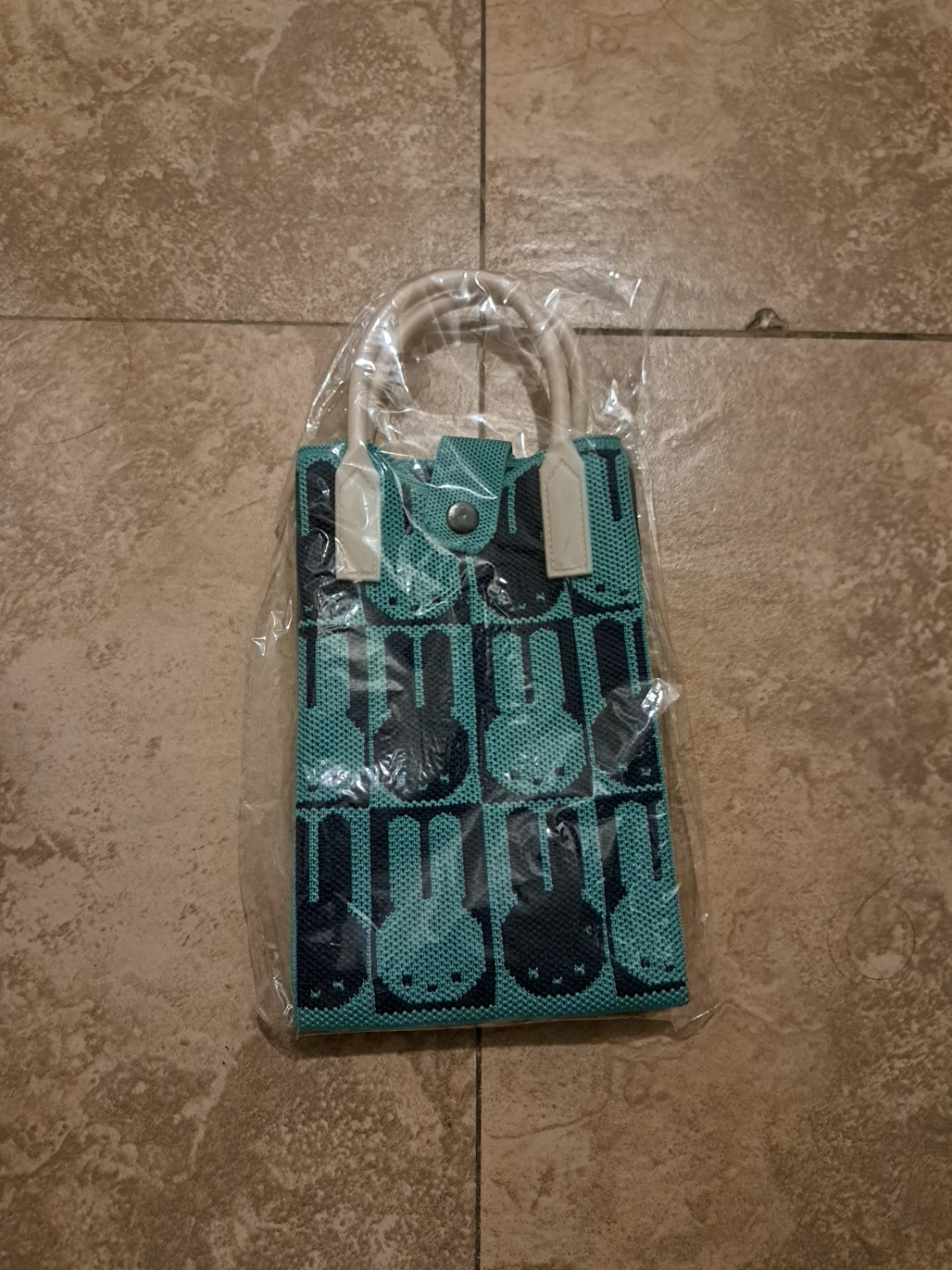 Miffy Blue Small Tote Bag