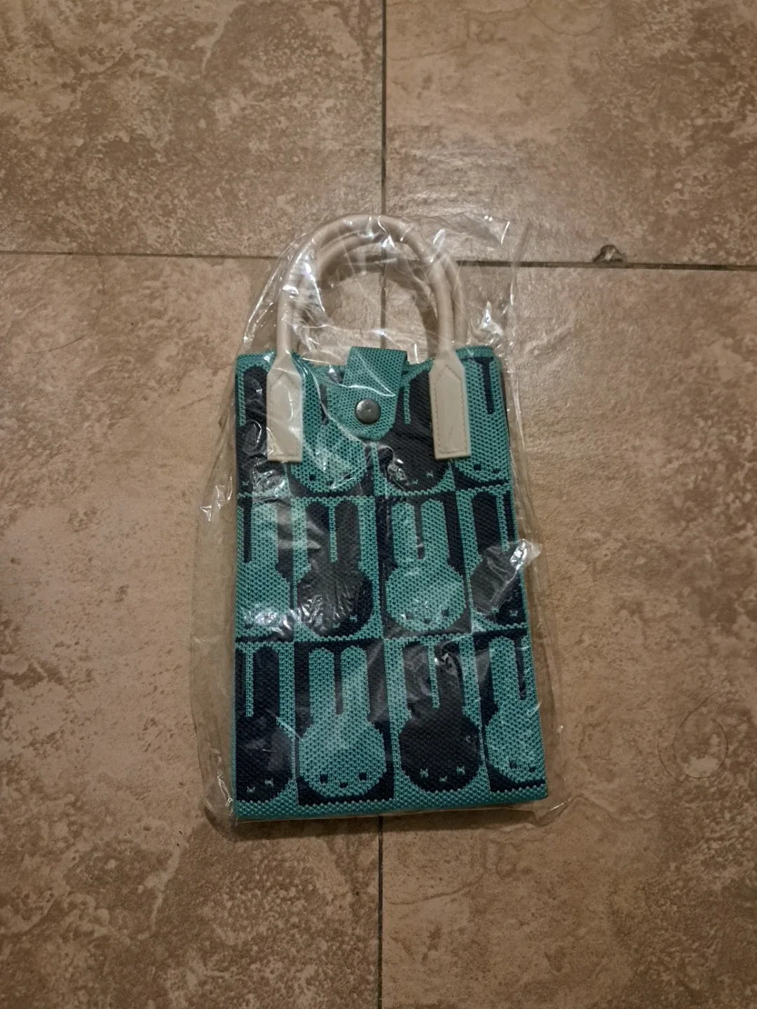 Miffy Blue Small Tote Bag