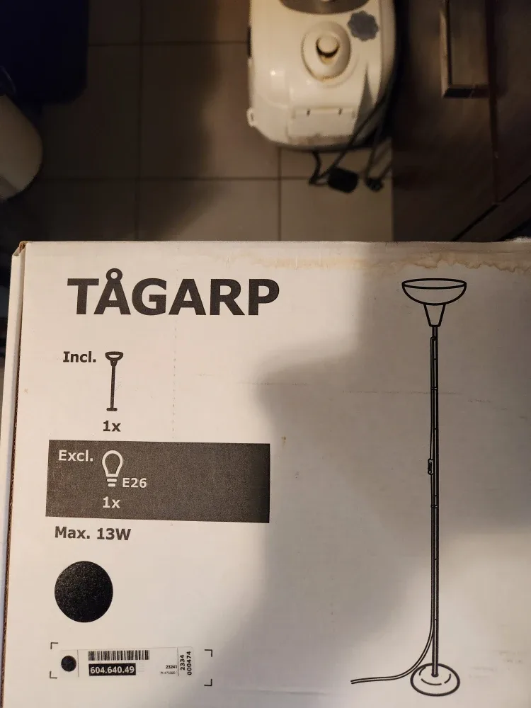 IKEA TÅGARP Floor Lamp - New in Box!