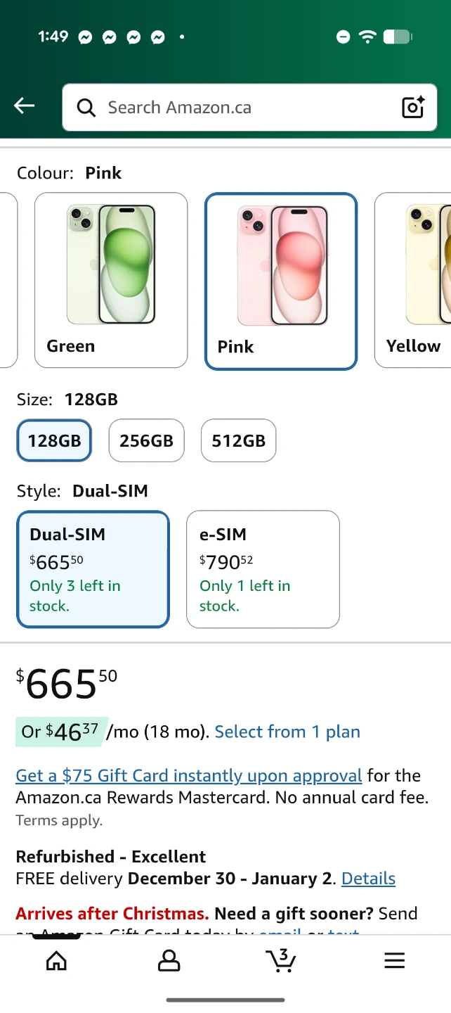 Pink iPhone 15 - photo 5