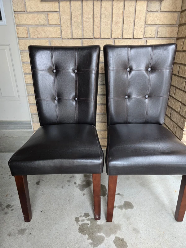 4 x Dark Brown Dining Chair