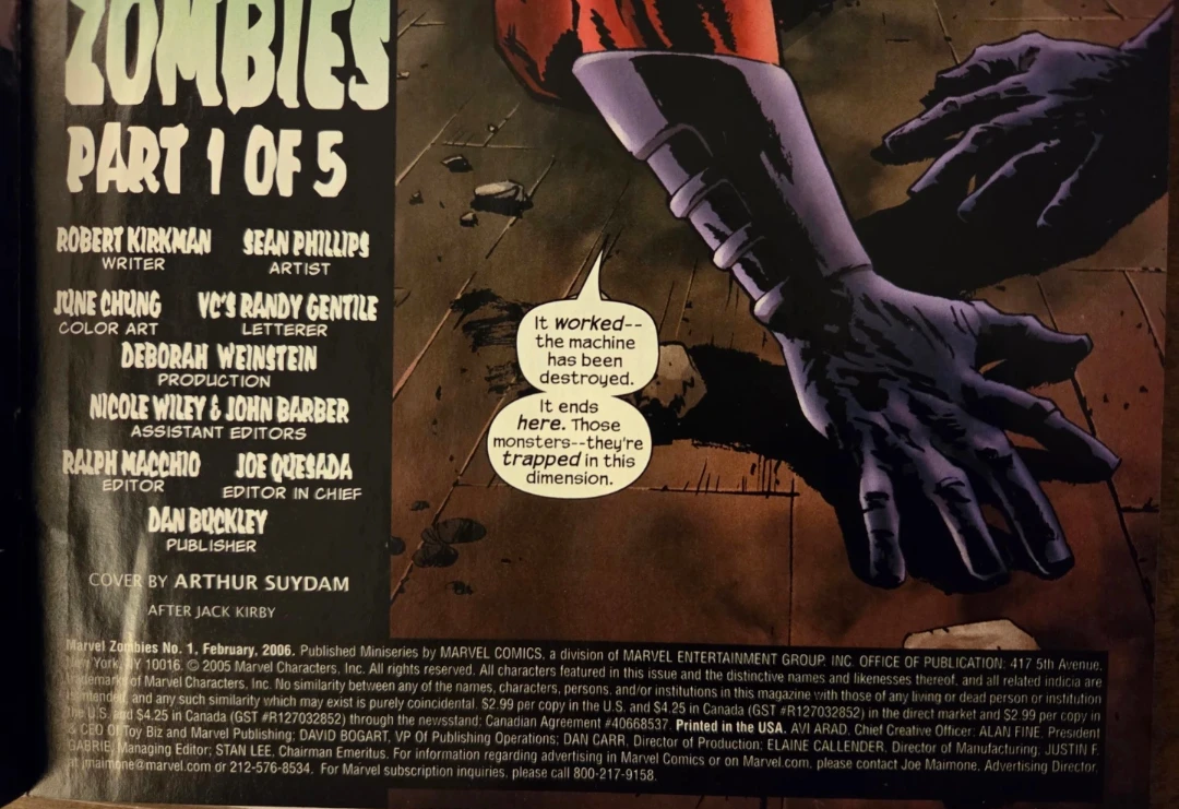 Marvel Zombies (Rare) First Prints Complete Series One - photo 2