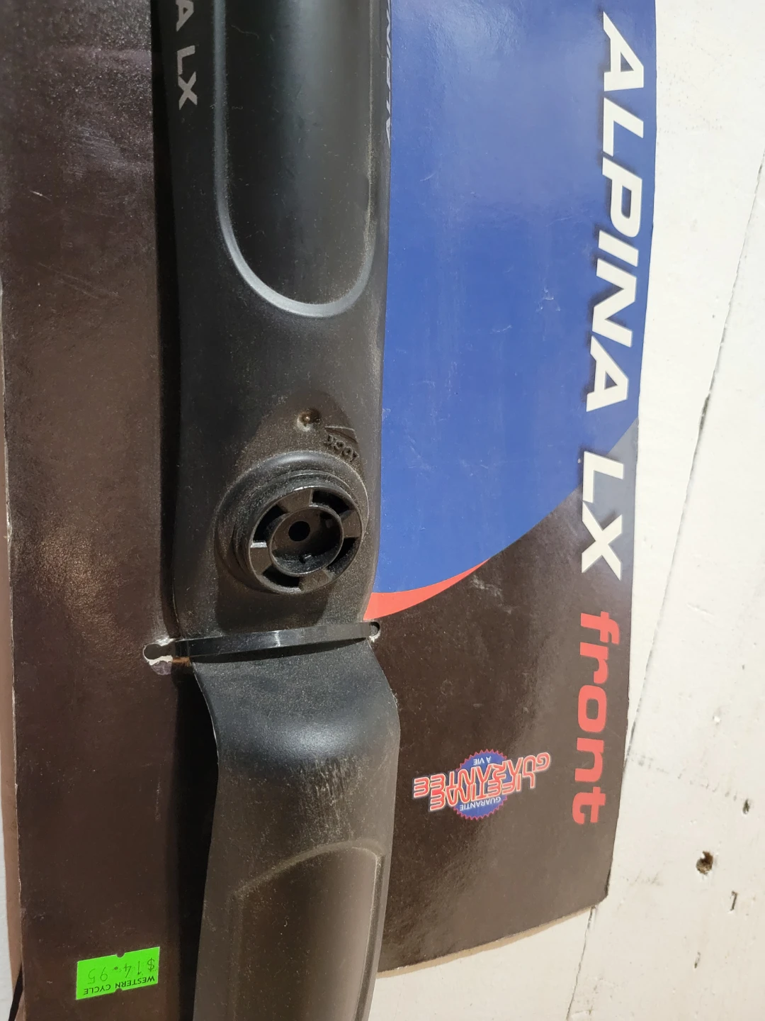 Alpina LX Front Bike Fender - New - photo 3