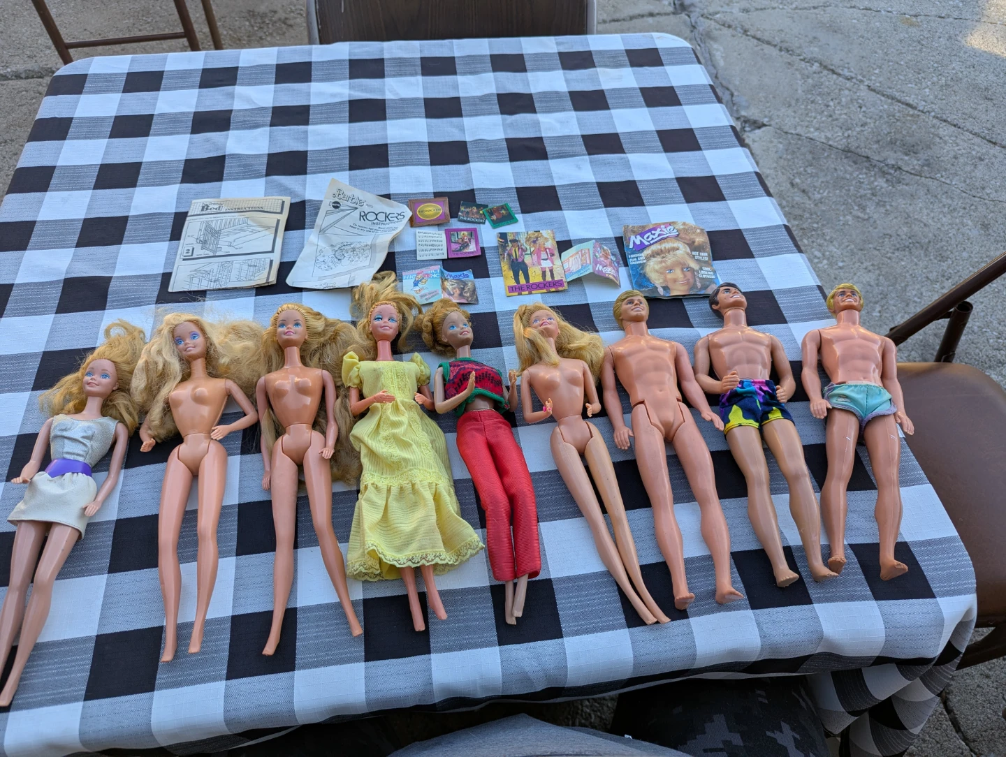 Vintage Barbie & Ken Doll Lot